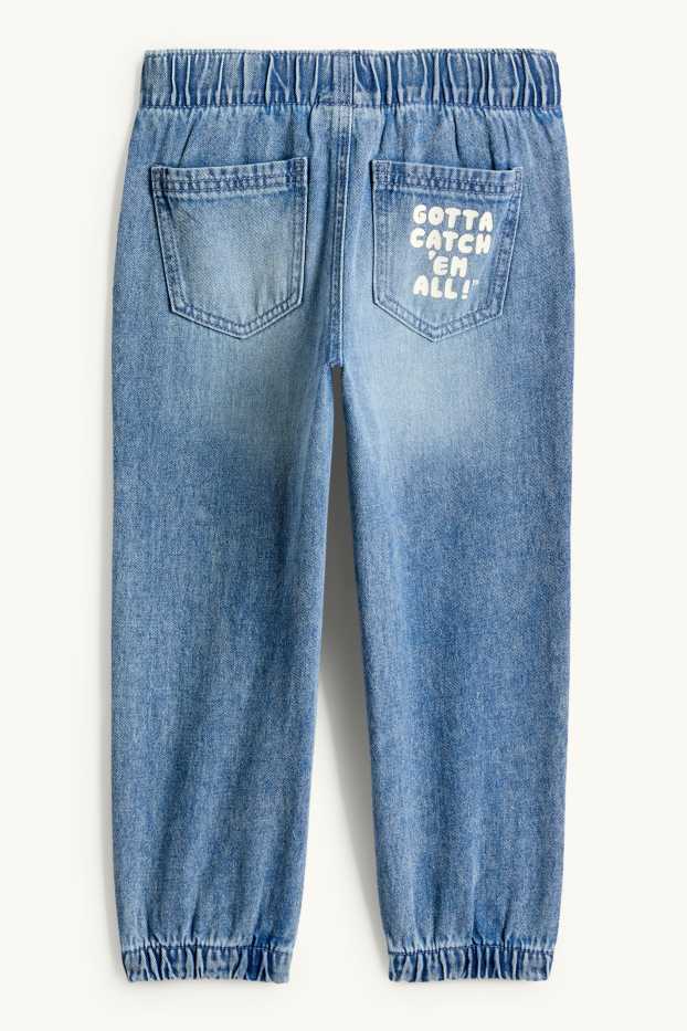 Niños - Pokémon - Pikachu - relaxed jeans - azul