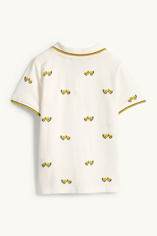 Nen - Jeeps - polo - blanc trencat