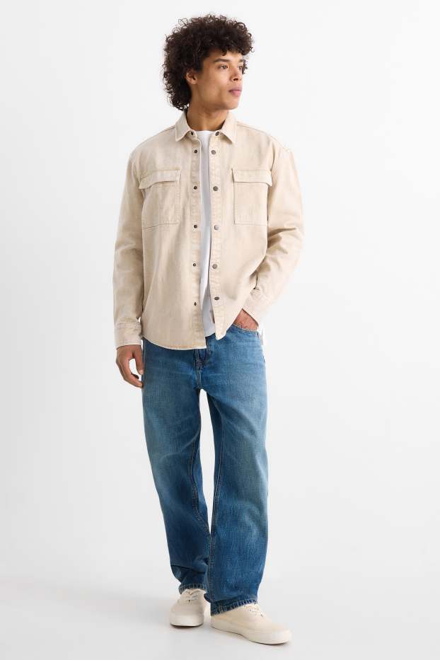 Bărbați - Relaxed jeans - denim-albastru