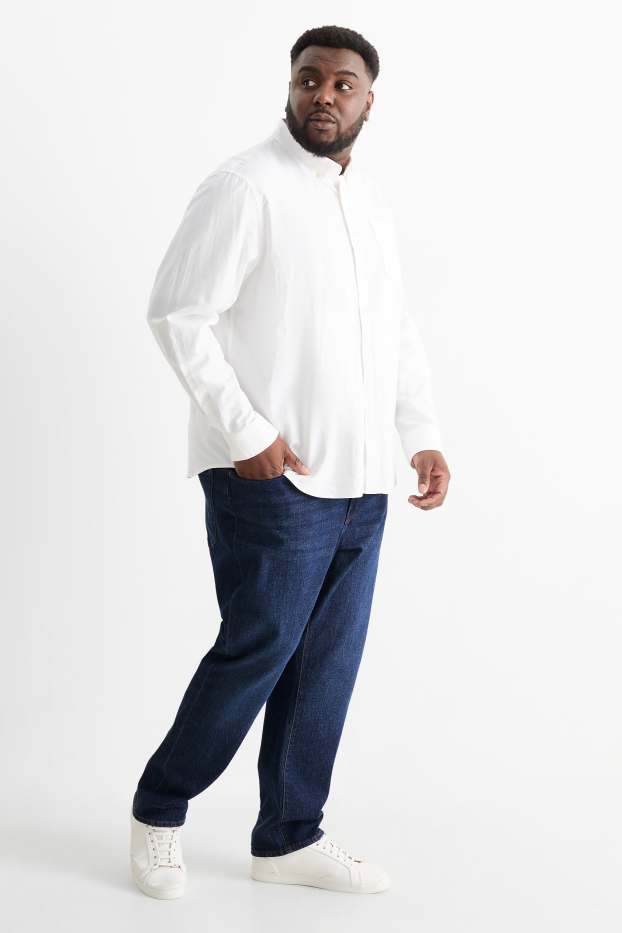 Heren - Regular jeans - LYCRA® - jeansdonkerblauw