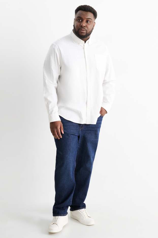 Heren - Regular jeans - LYCRA® - jeansdonkerblauw