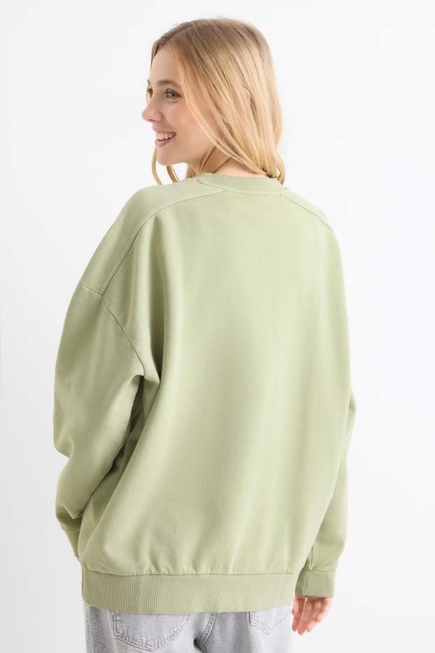 Damen - Sweatshirt - hellgrün