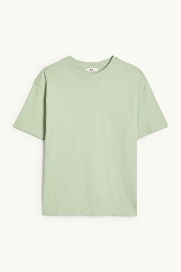 Damen - T-Shirt - Oversized - hellgrün