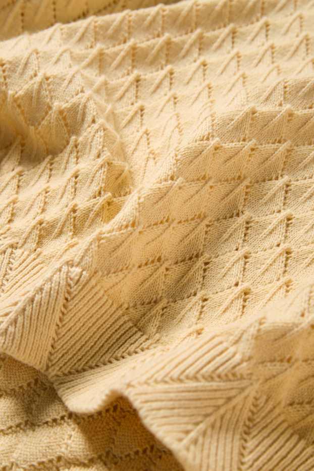 Nena - Samarreta de màniga curta - texturada - groc