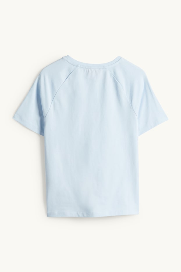 Bambine - Stella - t-shirt - azzurro