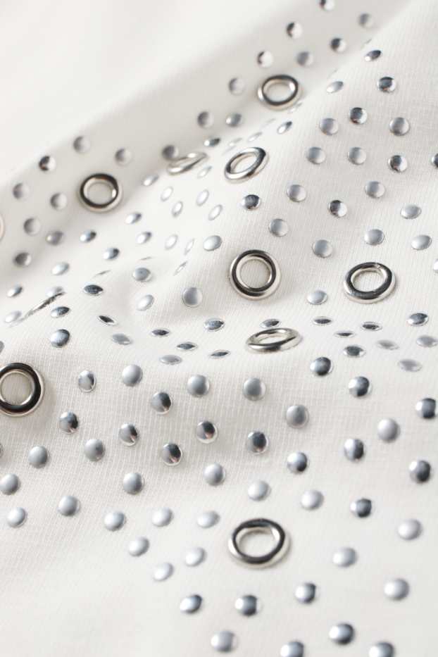 Bambine - Stella - t-shirt - bianco