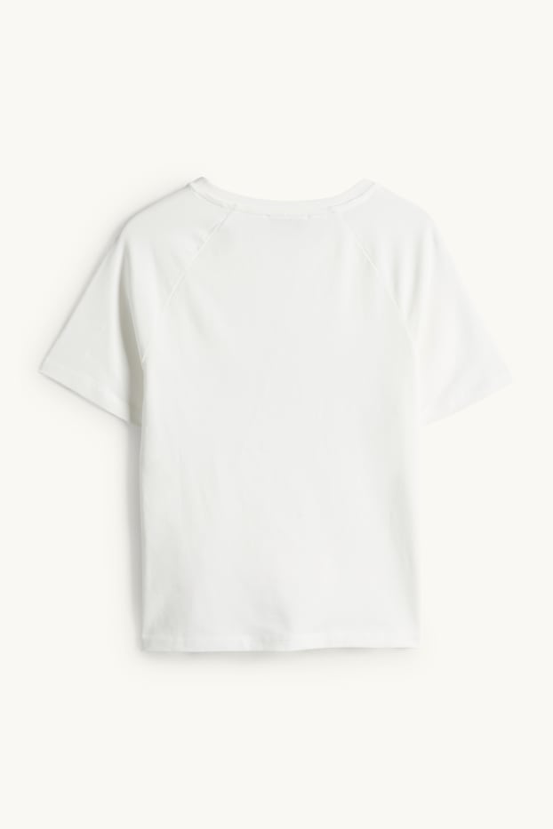 Bambine - Stella - t-shirt - bianco