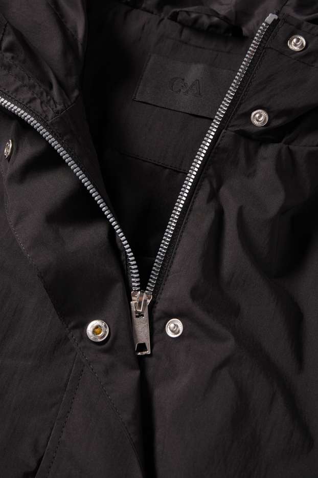 Femmes - Veste à capuche - noir