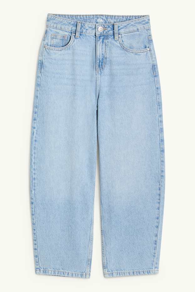 Bambine - Barrel jeans - blu