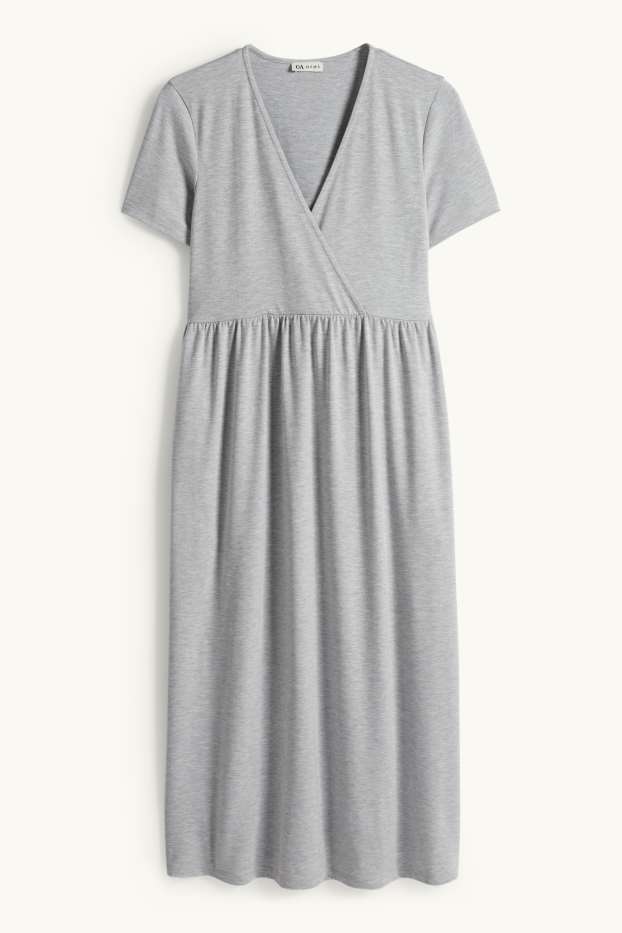 Femmes - Robe d’allaitement - gris clair
