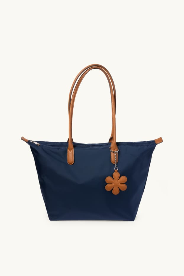Damen - Großer Shopper - dunkelblau