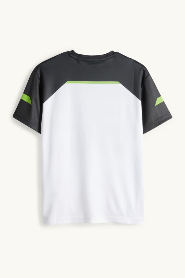 Děti - chlapci - Funkční tričko - černá/bílá