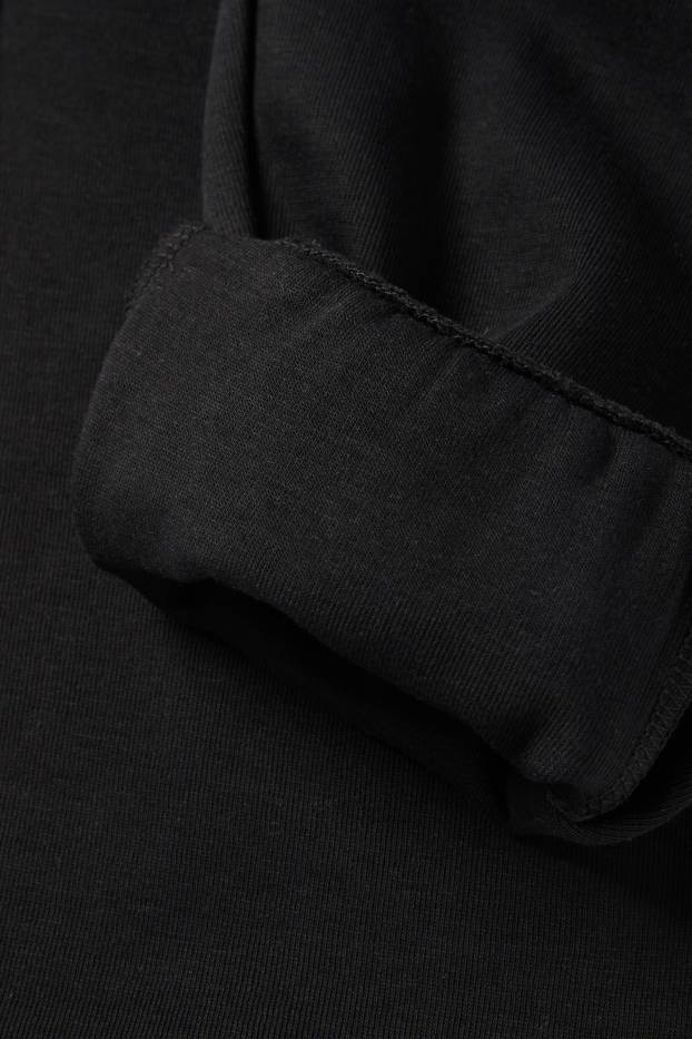 Copii - Băieți - Pantaloni de trening - model cargo - negru