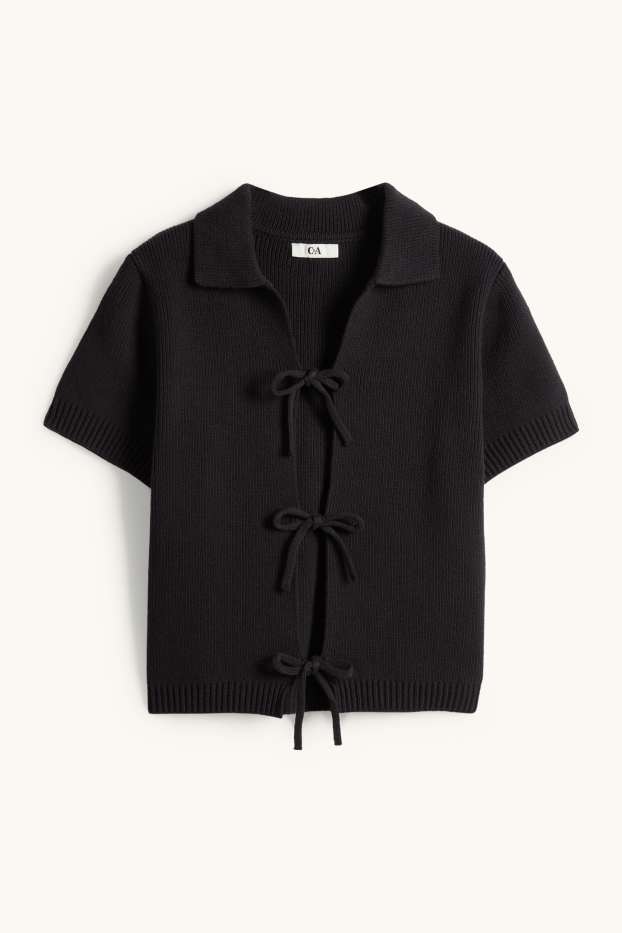 Donna - Cardigan - nero