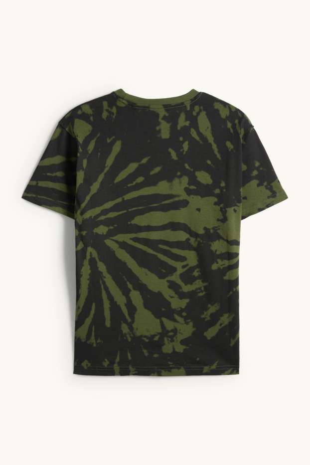 Enfants garçons - Minecraft - T-shirt - à motif - vert foncé