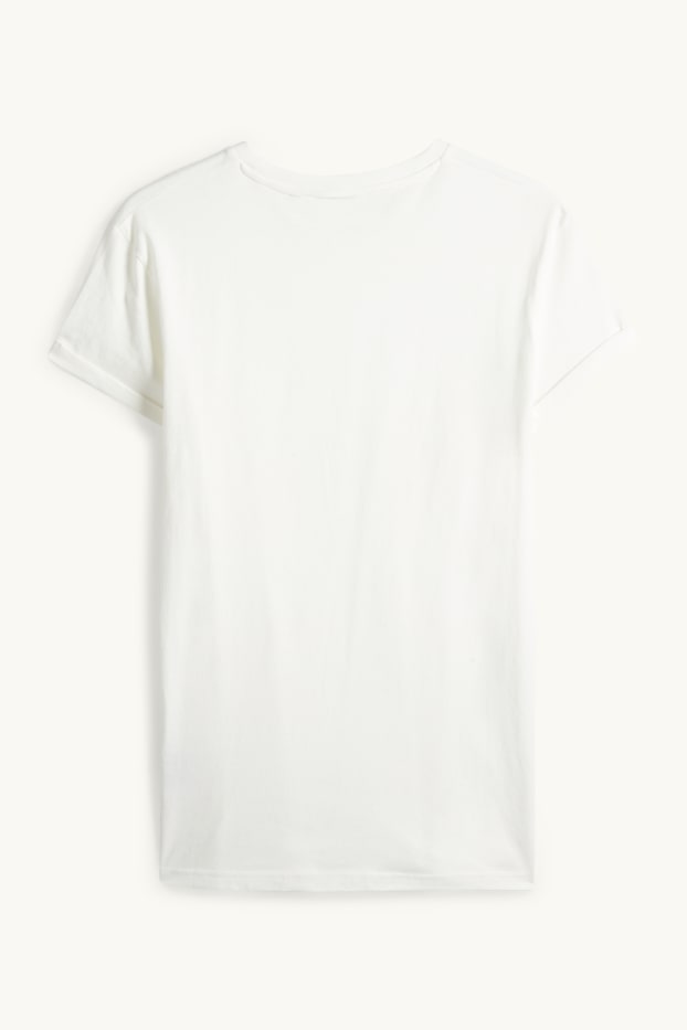 Hommes - T-shirt - slim fit - blanc