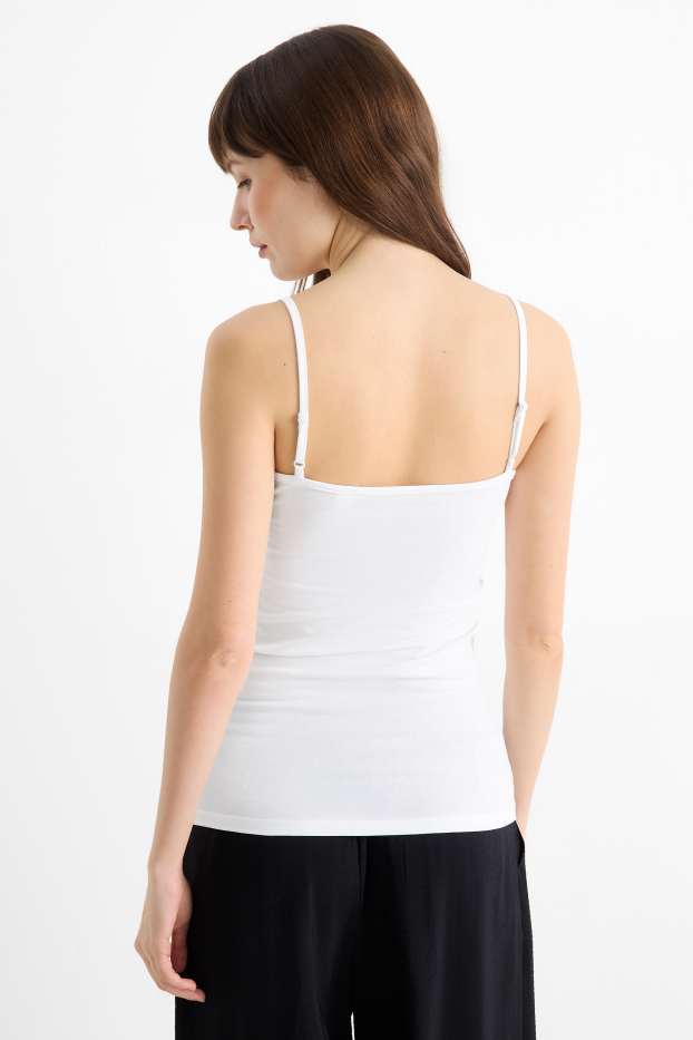 Femmes - Lot de 2 - caracos - blanc / noir