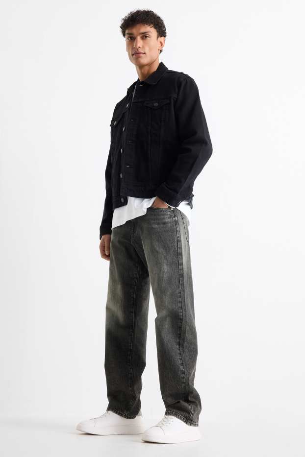 Herren - Relaxed Jeans - jeansgrau