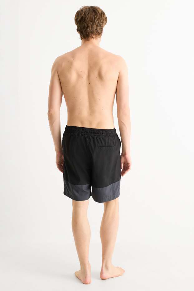 Herren - Badeshorts - schwarz