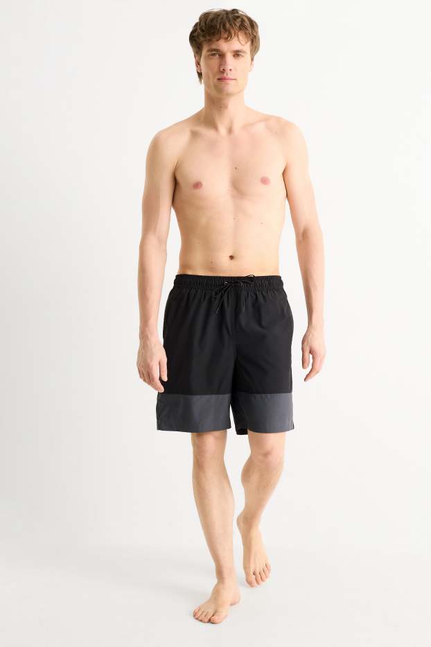 Herren - Badeshorts - schwarz