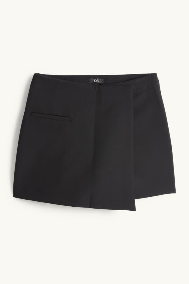 Femmes - Jupe short - noir