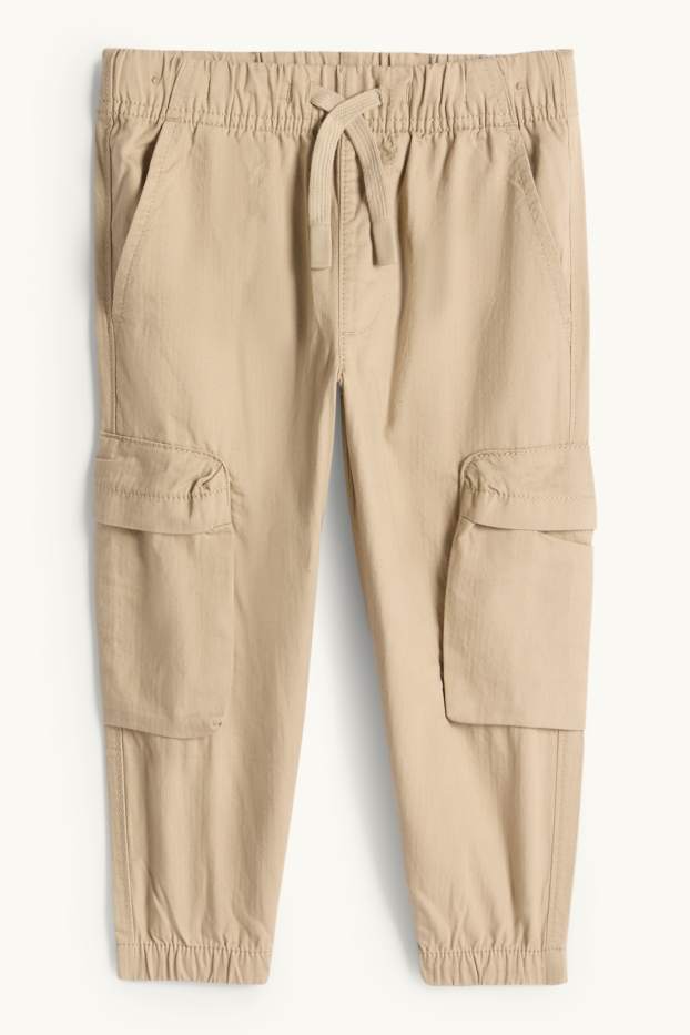 Children Boys - Cargo trousers - beige