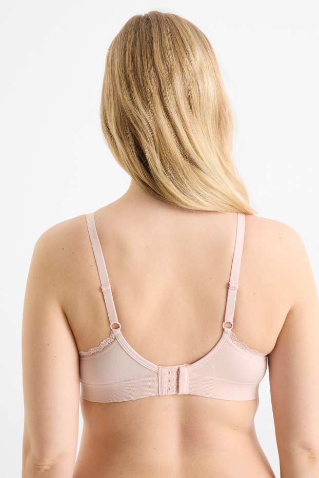 Dames - Set van 2 - voedings-BH - roze