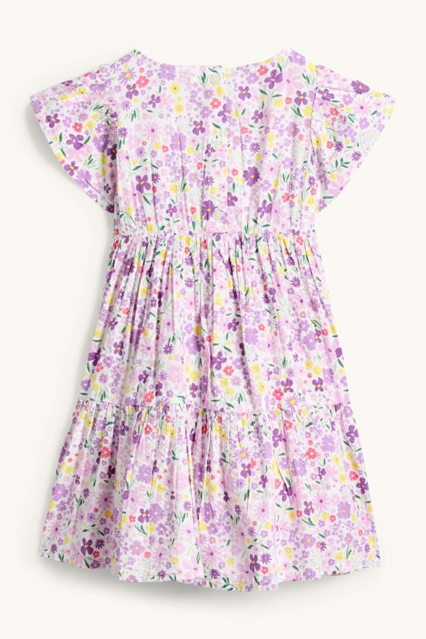 Nena - Flors - vestit - texturat - multicolor