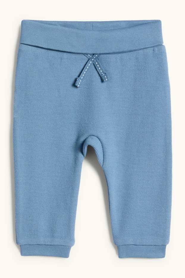 Baby Buben - Löwe - Baby-Outfit - 3 teilig - weiß / blau