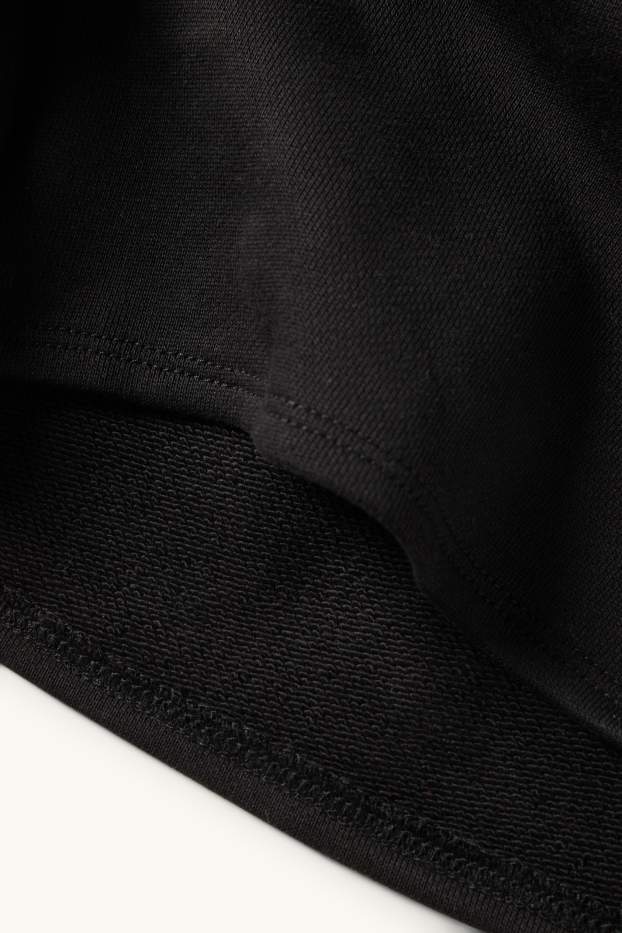 Bărbați - Pantaloni scurți de trening - negru