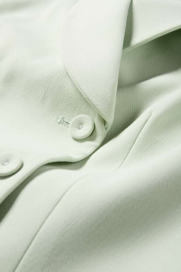 Mujer - Chaleco de oficina - entallado - verde menta