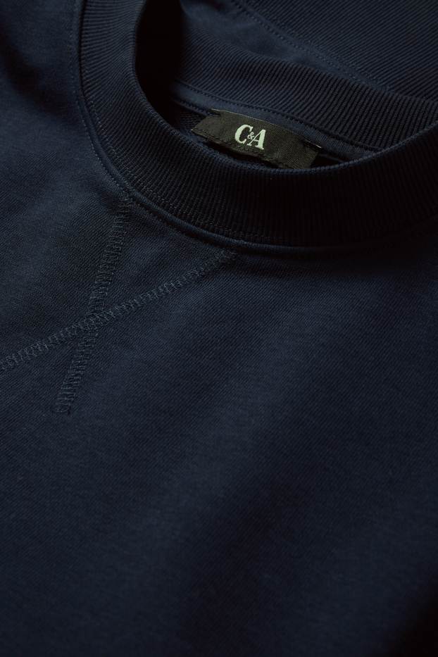 Dames - Sweatshirt - donkerblauw