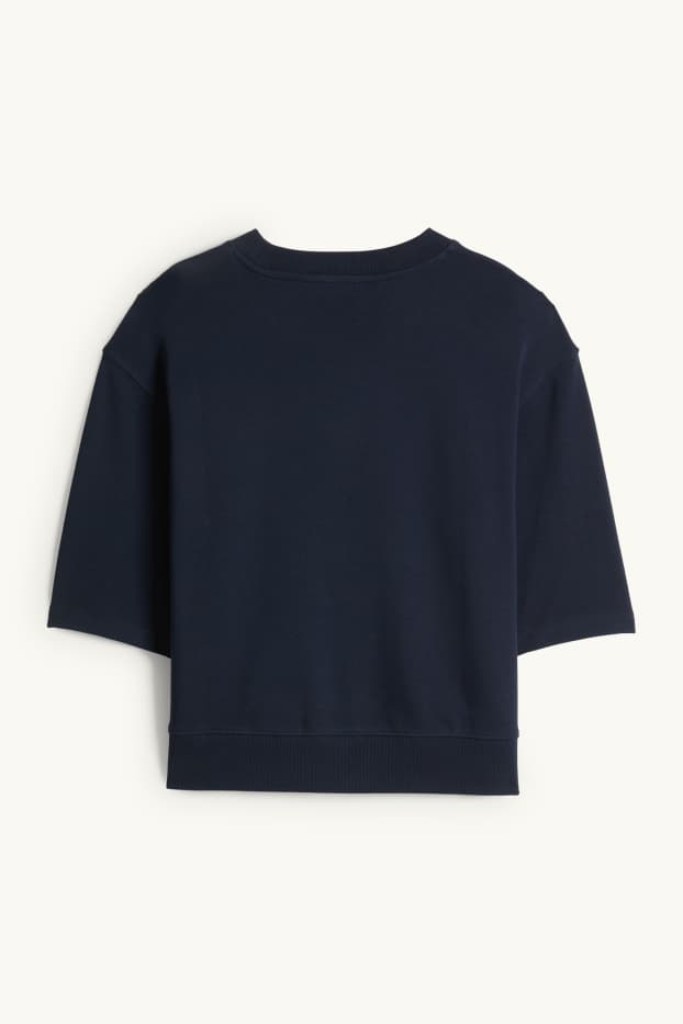 Dames - Sweatshirt - donkerblauw