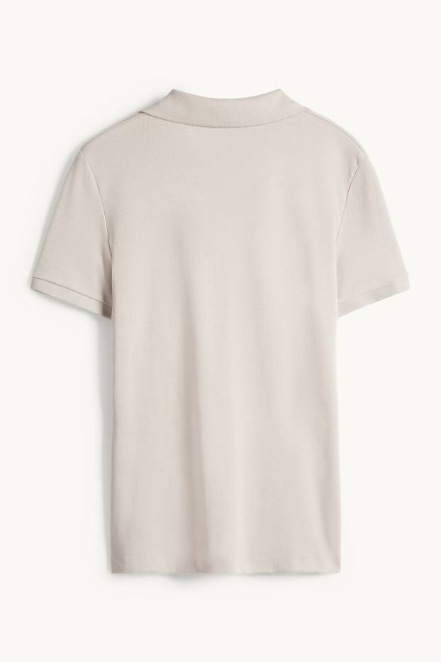 Femmes - Polo - regular fit - gris