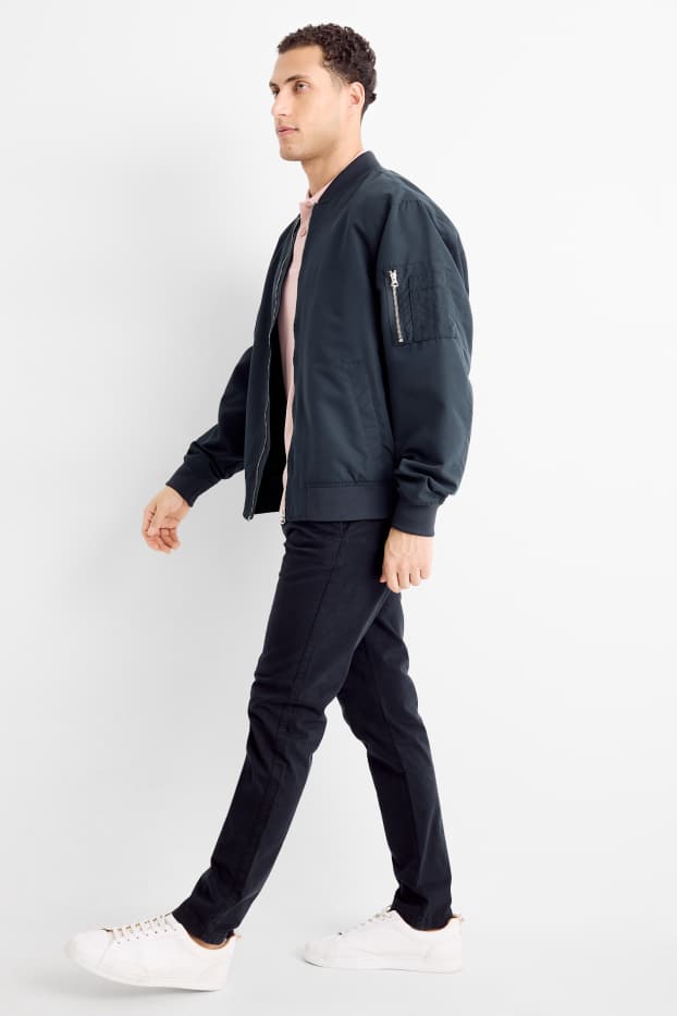 Herren - Chino - Slim Fit - dunkelblau