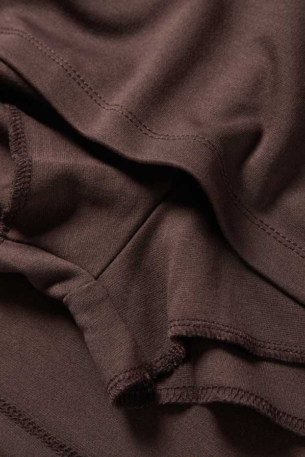 Femmes - Jupe short - marron foncé