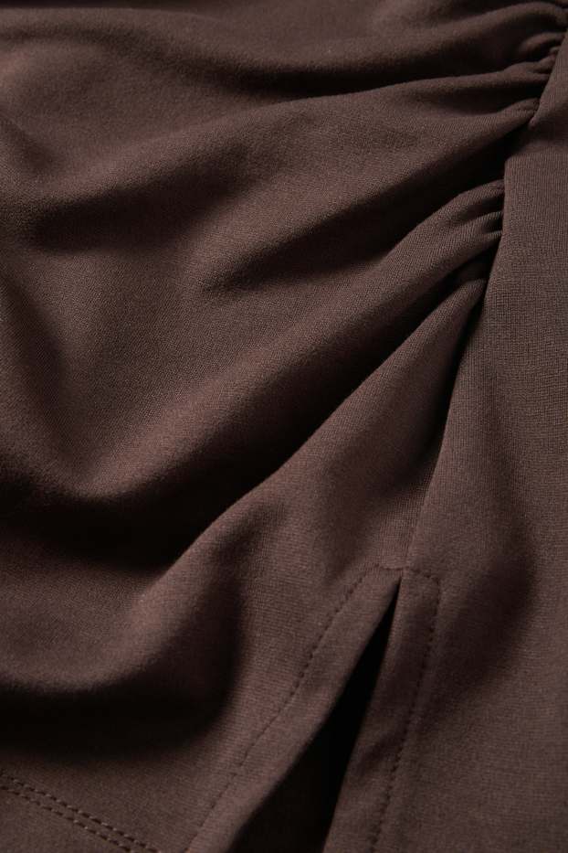 Femmes - Jupe short - marron foncé