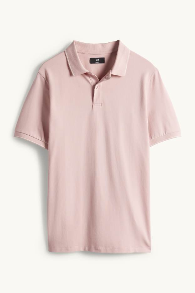 Home - Polo - slim fit - rosa