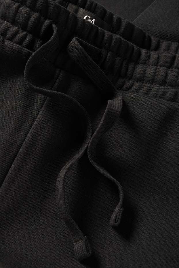 Bărbați - Pantaloni scurți de trening - negru