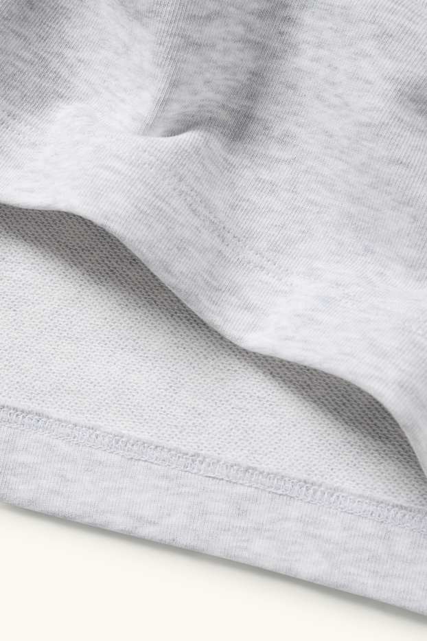 Damen - Multipack 2er - Sweatshorts - hellgrau / dunkelblau