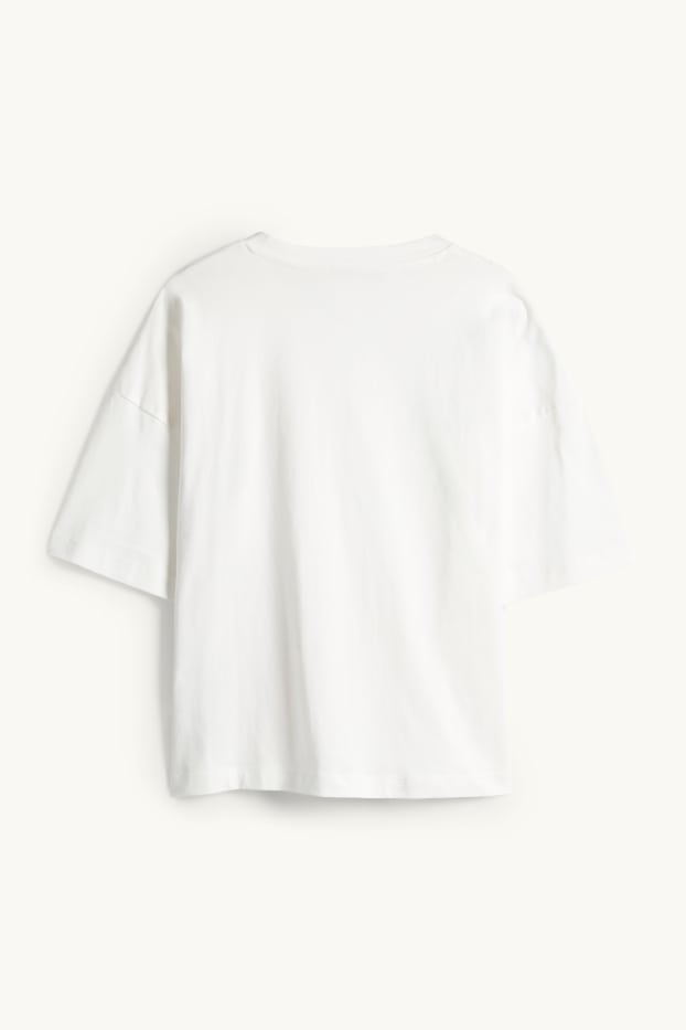 Dona - Samarreta de màniga curta - regular fit - blanc