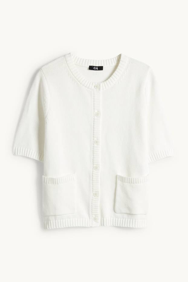 Women - Cardigan - white