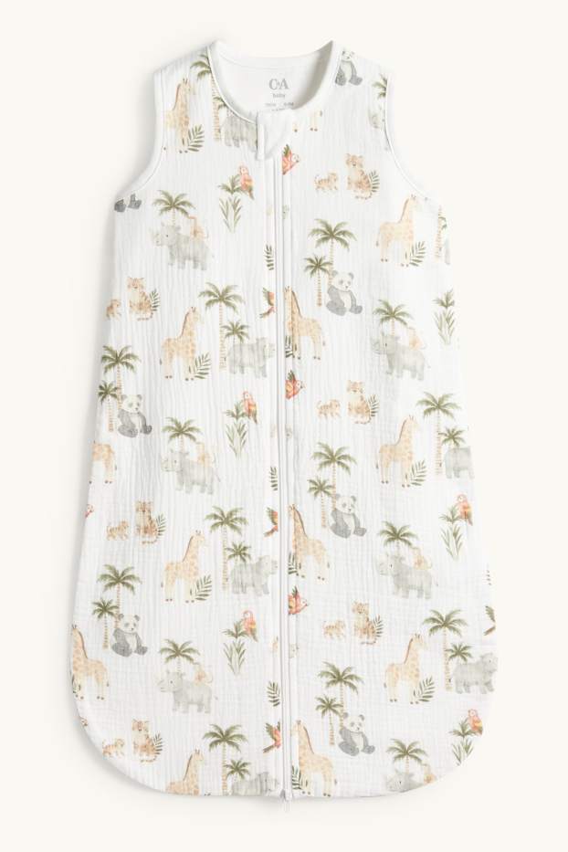 Bébés filles - Animaux sauvages - gigoteuse pour bébé - 6-18 mois - blanc