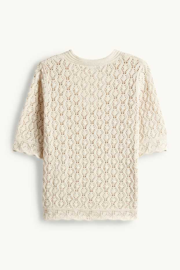 Mujer - Cárdigan - beis