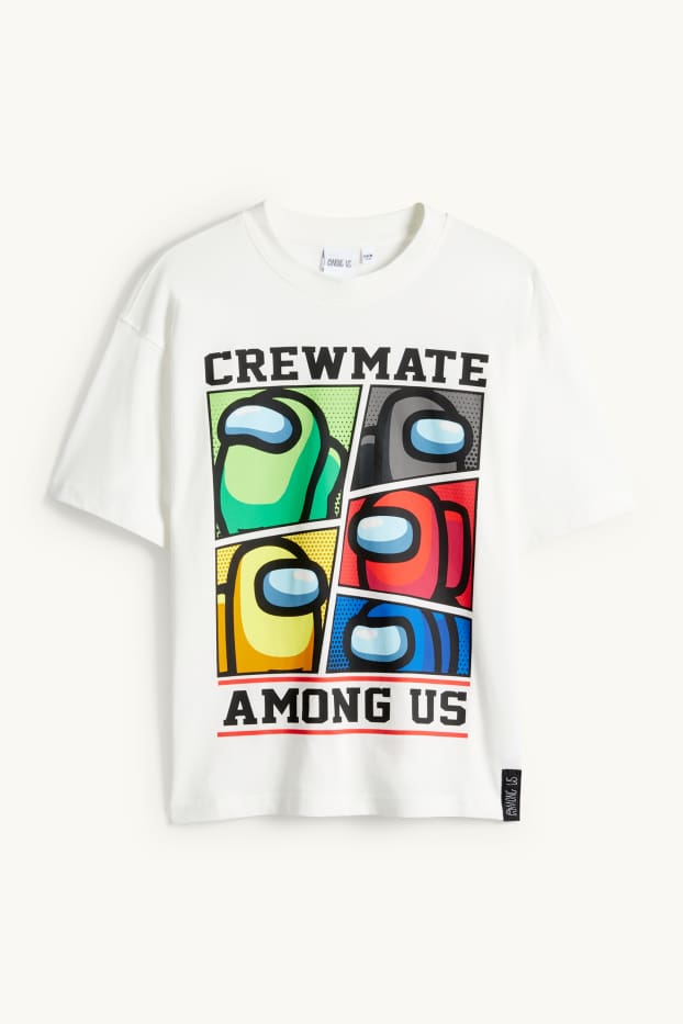 Niños - Among Us - camiseta de manga corta - multicolor