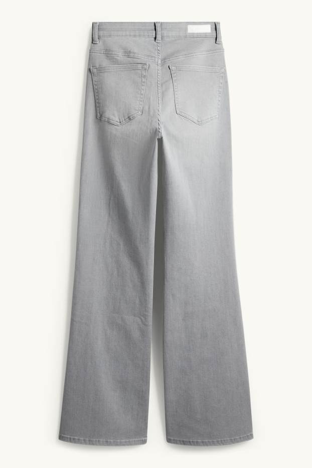 Dona - Flared Jeans - high waist - gris