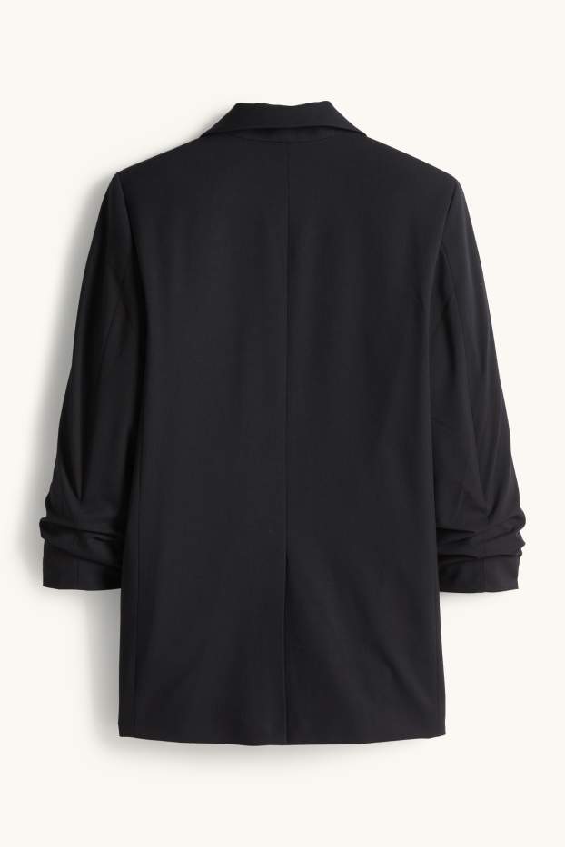 Damen - Business-Blazer - Regular Fit - schwarz