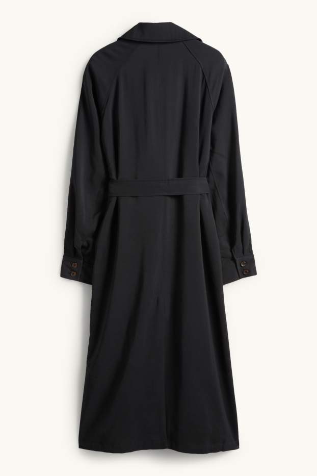 Dámské - Trenčkot - černá