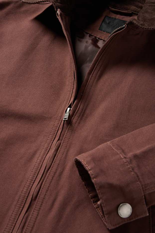 Heren - Jas - donkerbruin