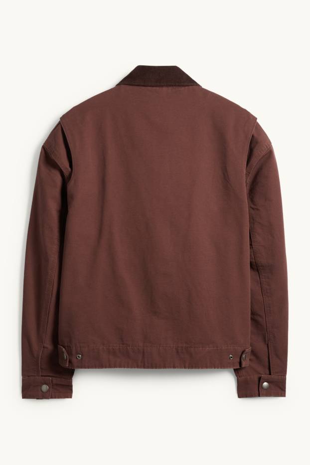 Heren - Jas - donkerbruin